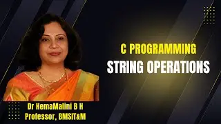 C Programming: String Operations-01