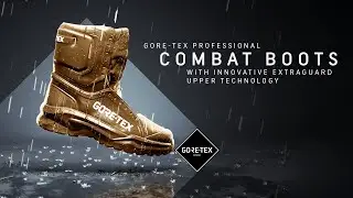 NEW GORE-TEX COMBAT BOOTS with innovative EXTRAGUARD UPPER Technology