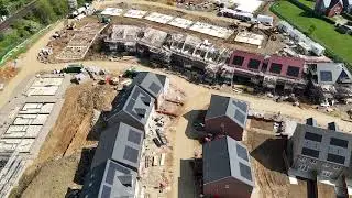 Drone footage of our Woodland Place site currently in development - April 2025