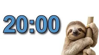 20-Minute Timer (Sloth)