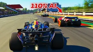 I Tried Chase Cam Against 110% AI on F1 25...