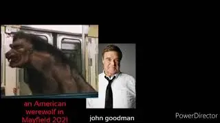 john goodman's an American werewolf in Mayfield haruo werewolf voice actor John Goodman