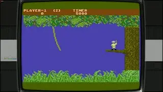 Jungle Hunt [Atari 5200] &ndash; Swing, Swim, and Survive the Jungle Adventure!
