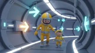 Among Us Sleepy Crewmate Woke Up Late | Kids Songs & Nursery Rhymes