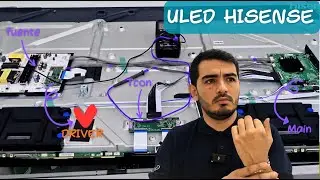 📉 Si Tu TV Hisense ULED Falla, Revisa Estos Voltajes Primero 📺