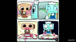 Oops..voice overing dandy world comic 