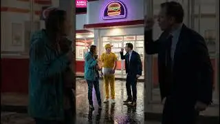 Karma Strikes 🍔 in a Diner with a Shocking Twist #karma #dinerdrama #shorts