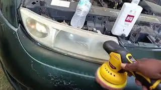 Autoglym super resin polish restores headlights and bumper