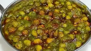 पालक चना की सब्जी ऐसे बनायेंगे तो उंगलियां चाट कर खाएंगे 🤓 Palak ki sabji /choolemasals /palakchhole