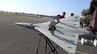 RC Turbine Jet Mirage 2000 Airport Dübendorf