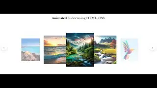 Create an Animated Slider with HTML, CSS & JavaScript #CSS Animation
