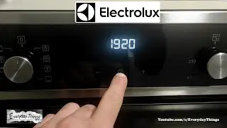 Как установить или изменить время на духовке Electrolux
