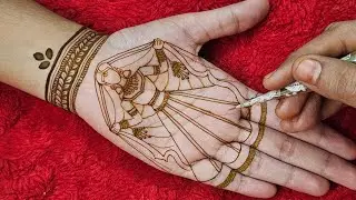 How to draw beautiful full bride in mehndi tutorial for beginners| Gorgeous dulahan mehandi 2026