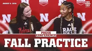 Bergen Reilly & Taylor Landfair Media Availability | Nebraska Volleyball Press Conference