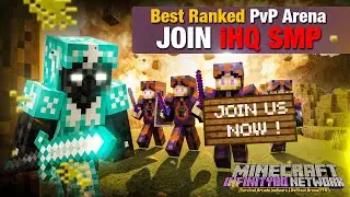 🔴Ranked iHQ ARENA PvP Smp (WHO&rsquo;S The TOP G) - Duels, FFA, Party Mode | #minecraft #minecraftpvp #smp