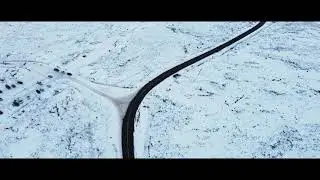 Snowy Wicklow Mountains - Ireland 4K Drone