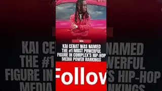 Kai Cenat Named 1 most powerful figure in complex hip hop media rankings😱#kaicenat