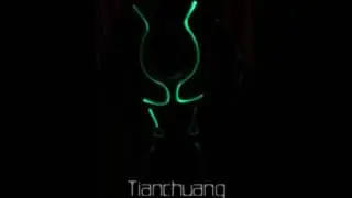 TC-099 LED light up Fiber optic jumpsuit for tron dance \\tc01@clothesled.com ;