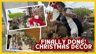 FINALLY REVEALING MY CHRISTMAS VILLAGE 2025 - Cozy Home Decor Tour