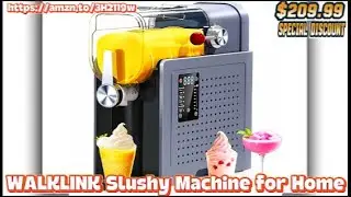 Review WALKLINK Slushy Machine for Home - AMZ World