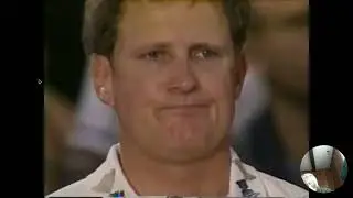 Screen recording of the 1st Match of the IOF Foresters Open from 1996.