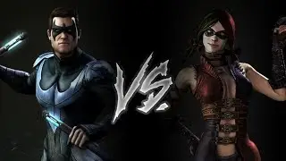 Injustice Gods Among Us - Nightwing Vs. Harley Quinn (VERY HARD)