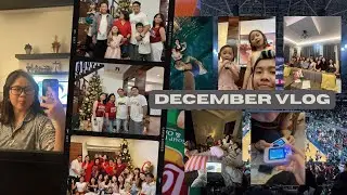 december vlog ! | uaap games, xmas parties, new year | Bianca Limbo