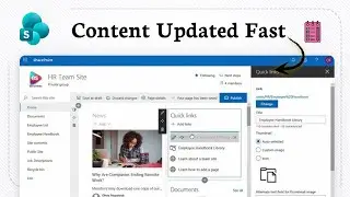 How to edit a SharePoint page (Content Refined)
