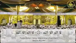 dzikir Lailahaillallah bersama Al Khidmah Kedinding lor Kedinding Surabaya