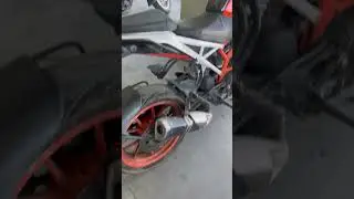 KTM DUKE 390 SMOKE PROBLEM
