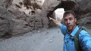 Awesome natural bridge in Death Valley National Park and how it formed from a geologist