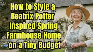 Discover How to Style a Beatrix Potter-Inspired Spring Farmhouse Home on a Tiny Budget