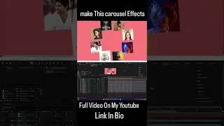 Make This Carousel Effects #reels #graphicdesign #motiondesign #motiongraphic #viral