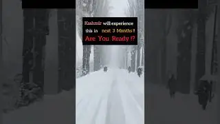 Are You Ready ⁉️ #kashmir #snowfall #gulmarg #winterwonderland #kashmirsnowfall #srinagar #snow #luv