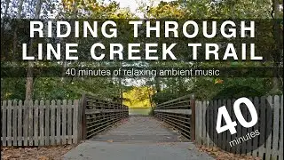 Relaxing background music \\ Riding along the Line Creek Trail in the Fall