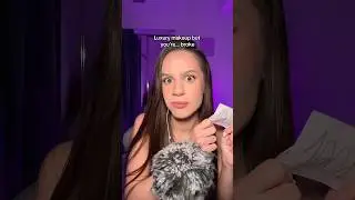 ASMR LUXURY MAKEUP but you&rsquo;re broke&hellip; #asmrvideo #asmrtriggers #relax #relaxing #tingles #roleplay