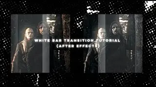 White bar transition for After Effects
