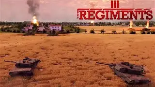 Regiments 2022{RTS} | USA & Germany Mechanic Division Alliance Game play