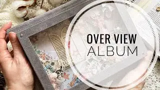 Видео-обзор альбом из коллекции DreamLight studio Скандинавская зима/ Scrapbooking album / over view