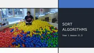 21 5 Overview of sort algorithms