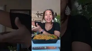 Мукбанг с китайской овощной лапшой ло мейн и супом 🍜🥢 Часть 1