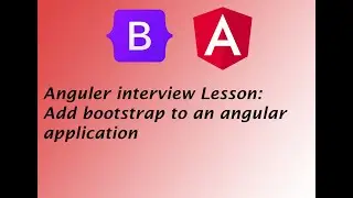 Configure bootstrap in angular application
