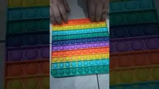 jumbo square pop it asmr