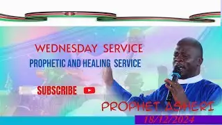 WEDNESDAY EVENING SERVICE 18/12/2024 - LIVE ON EGTM TV #subscribe #share