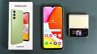 Turbo Unboxing Samsung A14 Incoming Call & Outgoing Call + Galaxy Z Flip 3