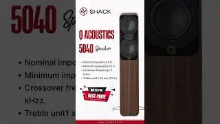 Unleash the power of immersive sound with the Q Acoustics 5040 Speaker.