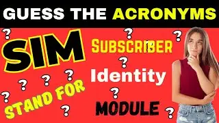Can You Guess the Acronym in 5 Seconds?| Can You Decode These Acronyms | Ultimate Acronym Quiz 2024.