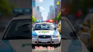 Cars & Trucks for Kids 🚗🚚 | Street Vehicles Learning #Shorts