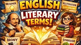English literary terms/devices|Poetic devises &bull;Daramatic devices|Prose devices|criticism #terms