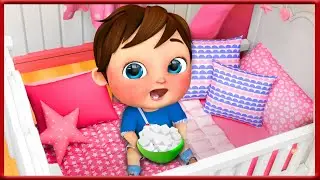 Johny Johny Oui MAMA - Comptines pour b&eacute;b&eacute; en francais - Banana Cartoon LE Fran&ccedil;ais [HD]